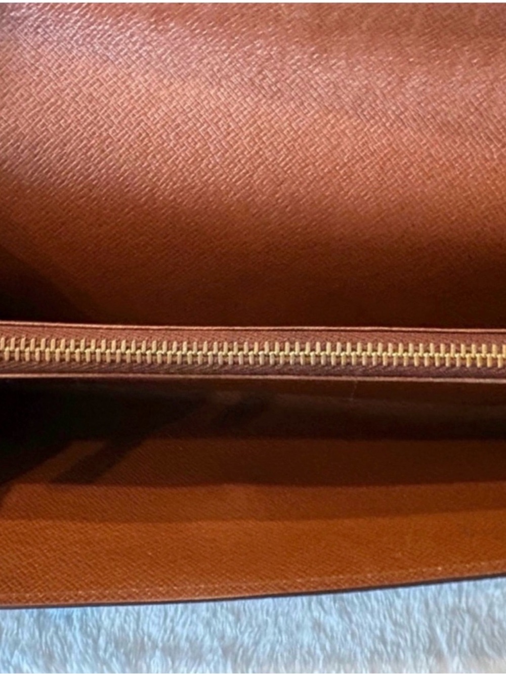 Louis Vuitton Authenticated-Long Wallet-COA-“80s Vintage Box+Dust bag - Picture 12 of 15